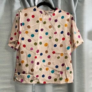Vintage polka dots shirt